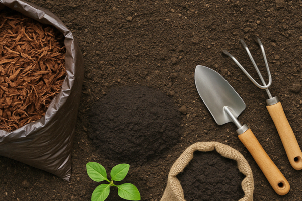 Everything your garden needs in one place Mulch, soil, and tools at the best price Everything your garden