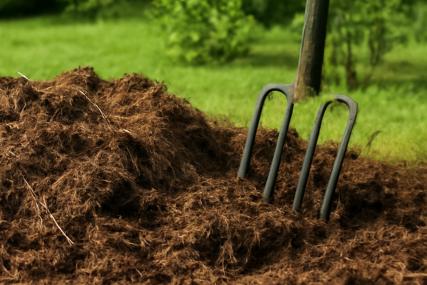 mulch fork in your gardening Mulch fork