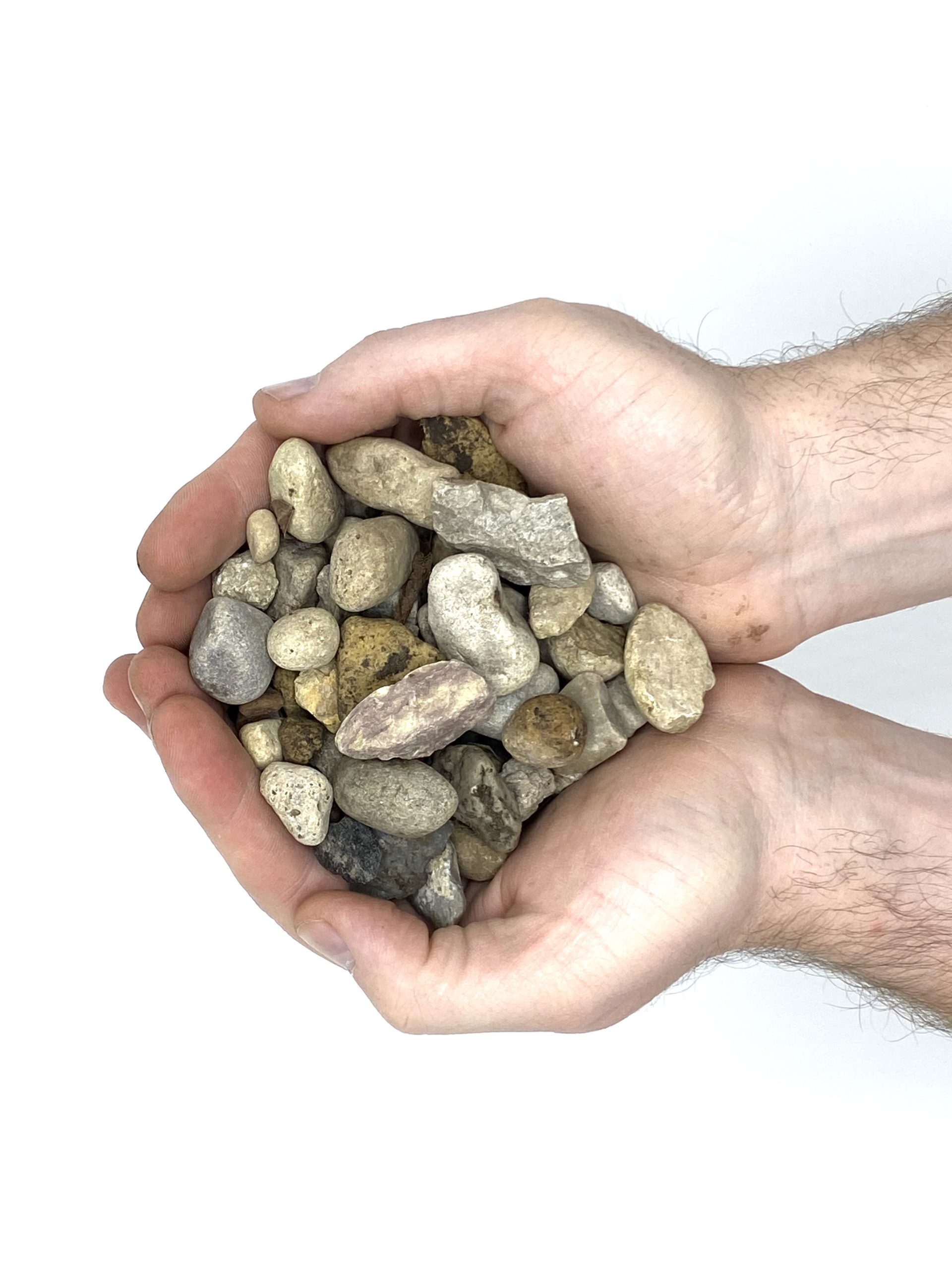 3/4" washed gravel